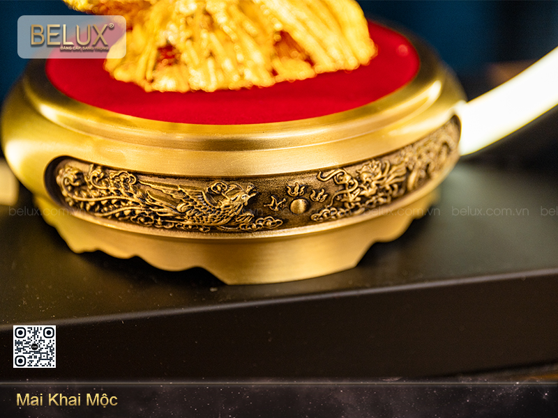 Mai khai mộc mạ vàng 24k&nbsp;